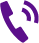 purple phone icon