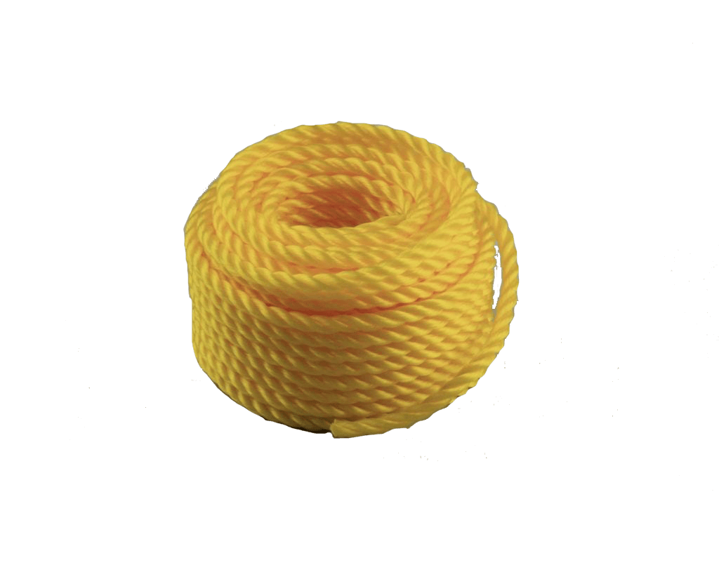 Corde jaune en polypropylène