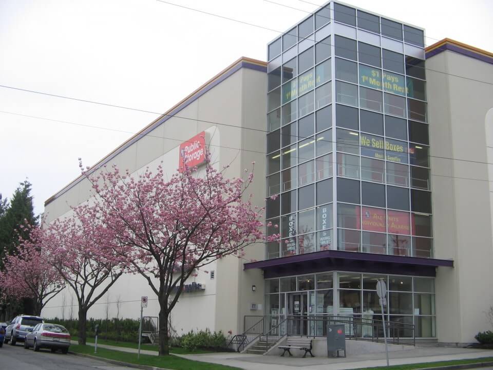 Public Storage Vancouver 1698 W 3rd Ave