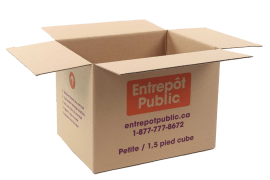 Petite boîte de déménagement
