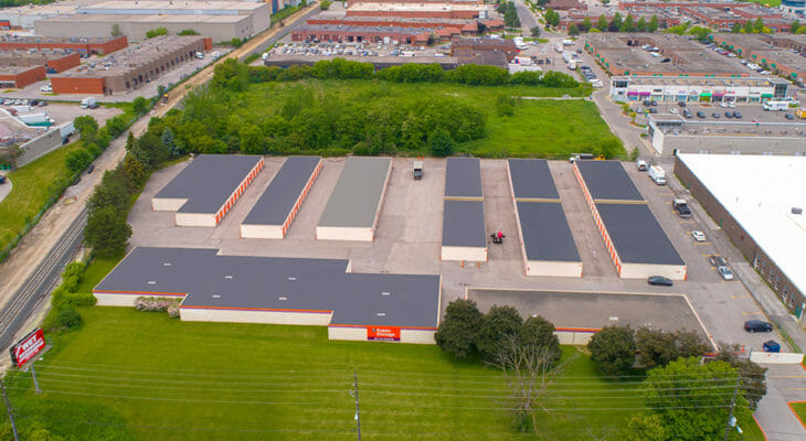 Public Storage Scarborough - Finch Ave - Panoramic aerial view