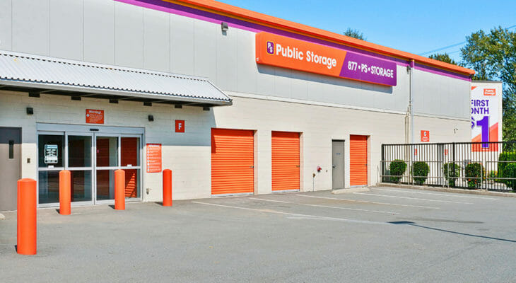 Public Storage New Westminster - Braid St - Loading bay exterior