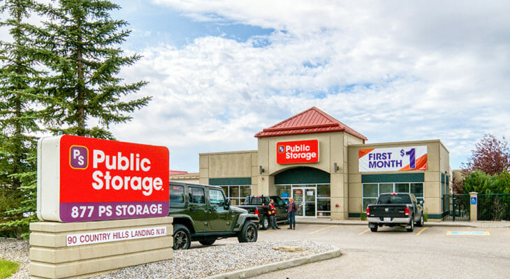 Public Storage Calgary - Country Hills Landing NW - Front entrance