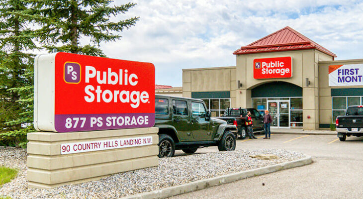 Public Storage Calgary - Country Hills Landing NW - Front entrance