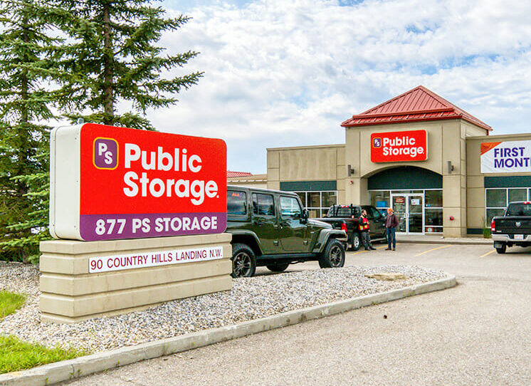 Public Storage Calgary - Country Hills Landing NW - Front entrance