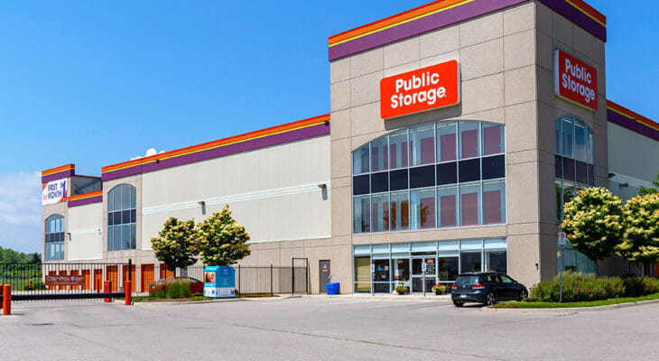 Public Storage Oakville - North Service Rd W - Front entrance