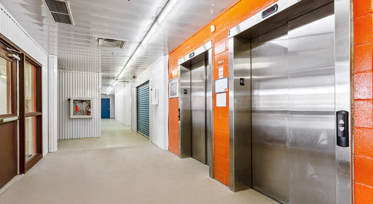 Public Storage Mississauga - Winston Churchill Blvd - Freight elevators